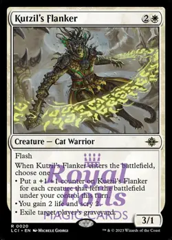 Kutzil's Flanker 2x FOIL Lost Caverns of Ixalan MTG LCI Rare MINT white - Image 1