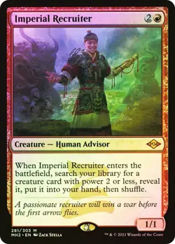 Imperial Recruiter Foil Modern Horizons 2 NM MTG - Image 1