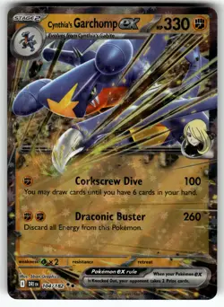 Cynthia's Garchomp ex 111/217 ME: Ascended Heroes NM Pokemon Card TCG - Image 1