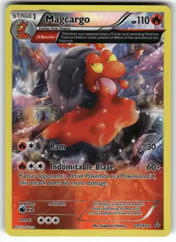 Magcargo (Omega) 24/160 XY - Primal Clash LP Pokemon Card TCG - Image 1