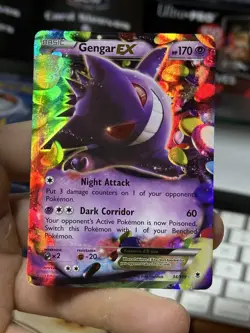 #3 Gengar EX 34/119 XY Phantom Forces 2014 Holo Rare Pokemon Card TCG - Image 3