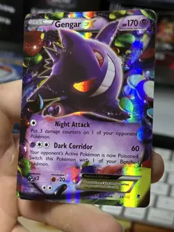#3 Gengar EX 34/119 XY Phantom Forces 2014 Holo Rare Pokemon Card TCG - Image 4