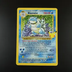 Blastoise 2/102 Pokemon Celebrations Classic Collection Holo Card - Image 1