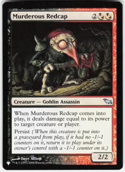 Murderous Redcap U The List Reprints 192/301 LP - Image 1