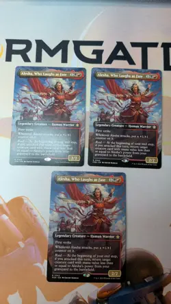 MTG Foundations Alesha Who Laughs at Fate 0343 Regular 3x NM/M - Image 1