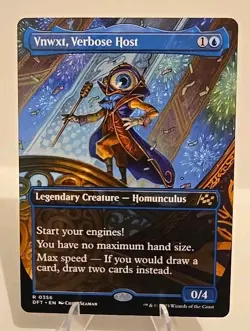 Vnwxt, Verbose Host (Borderless) MTG Aetherdrift Regular - Image 1