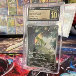 Pokemon Virizion SV11W: White Flare Art Rare Holo 120 HP 095/086 CGC Pristine 10 - Image 1