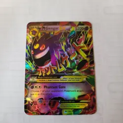 Pokemon M Gengar EX 35/119 XY Phantom Forces Ultra Rare Full Art Holo Card - Image 1