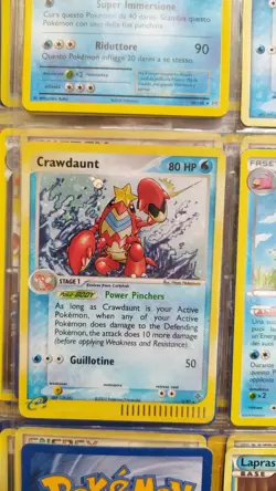 Crawdaunt Holo 3 Ex Dragon Pokemon TCG ENG - Image 1