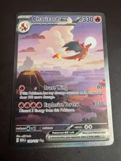 Pokemon TCG Charizard EX SIR 199/165 151 MEW NM Pack Fresh - Image 1
