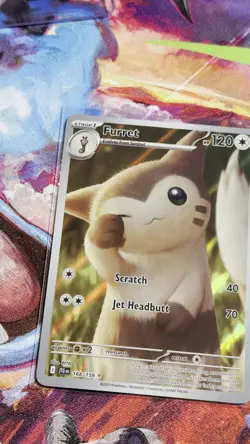 Furret - 168/159 - Journey Together - Pokemon TCG - PACK FRESH M/NM - Image 2