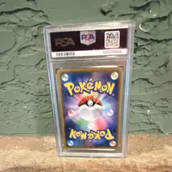 Pokemon Shadow Rider Calyrex V Jet-Black Spirit 076/070 SR Holo PSA 8 - Image 2