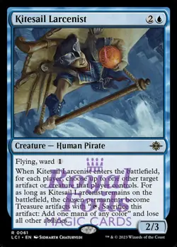 Kitesail Larcenist 2x FOIL Lost Caverns of Ixalan MTG LCI Rare MINT blue - Image 1