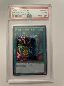Polymerization DPYG-EN020 Duelist Pack: Yugi-Unlimited - Super Rare - PSA 9 - Image 1