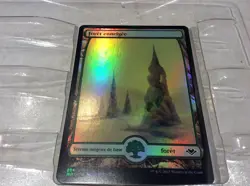 Foil foret neigeux enneige Snow-Covered Forest VF Modern Horizons Magic MTG - Image 1