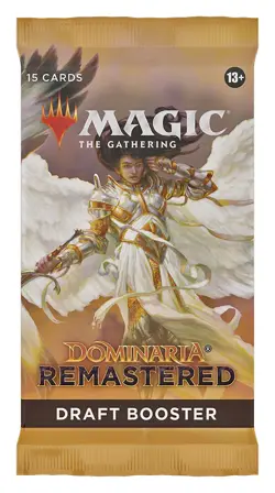 WOTC Magic:The Gathering Dominaria Remastered Draft Booster busta 15 carte (EN) - Image 1