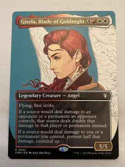 MTG: Gisela, Blade of Goldnight (Borderless) Non Foil - Image 1