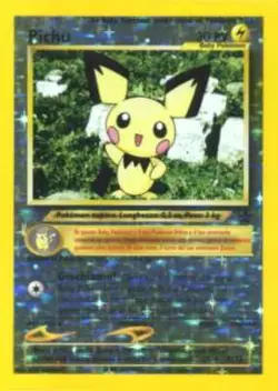 Pokemon Promo 35 Pichu promo foil reverse (IT) -NEAR MINT- - Image 1