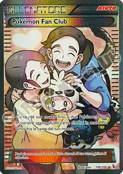 Pokemon XY Fuoco Infernale 106 / 106 Pokemon Fan Club rara segreta foil (IT)... - Image 1