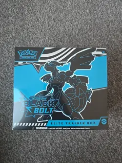 READY NOW - Pokemon TCG: Scarlet & Violet Black Bolt Elite Trainer Box - Image 1