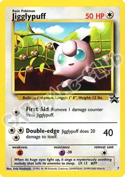 Pokemon Promo Wotc 007 Jigglypuff promo (EN) -NEAR MINT- - Image 1