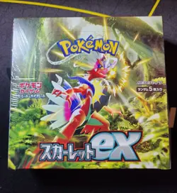 Pokemon Scarlet & Violet Scarlet ex Booster BOX New/Sealed- US SELLER - Image 1