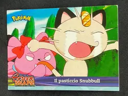POKEMON TOPPS JOHTO SERIES IL PASTICCIO SNUBBUL SNAP16 NONHOLO NM ITA - Image 1