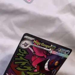Pokemon Mega Gengar EX Full Art Holo Psychic Card 269/217 350 HP - Image 3