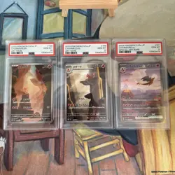 PSA10 Charizard SAR 201/165 Charmander Charmeleon AR Sequential Pokemon Card 151 - Image 1