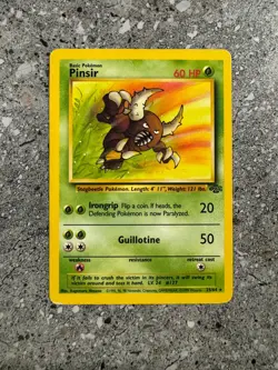 Pokemon TCG Cards Pinsir 25/64 Jungle Rare LP-MP - Image 1