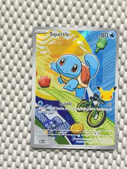 Squirtle 039 Holo Promo Pokemon First Partner 30th Anniversary Promo ENG NM #59 - Image 1