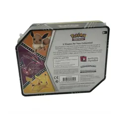 Pokemon TCG V Powers Tin Pikachu V Factory Sealed NEW Promo 5 Booster Pack +Foil - Image 2