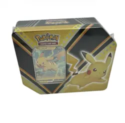 Pokemon TCG V Powers Tin Pikachu V Factory Sealed NEW Promo 5 Booster Pack +Foil - Image 4