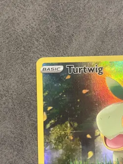 Turtwig Pokemon Crown Zenith Galarian Gallery GG31/GG70 Illustration Rare NM - Image 3