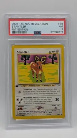 2001 Pokemon 1st Edition Neo Revelation Set PSA - Image 2