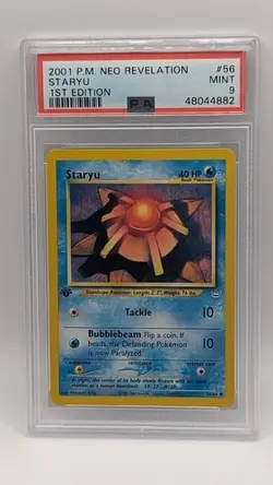 2001 Pokemon 1st Edition Neo Revelation Set PSA - Image 3