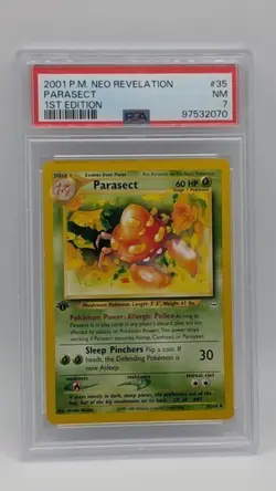 2001 Pokemon 1st Edition Neo Revelation Set PSA - Image 4
