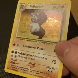 Pokemon Poliwrath 9/75 Holo Rare Neo Discovery Card WOTC Unlimited - Image 4