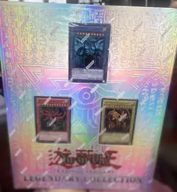 yu gi oh Legendary Collection Classeur Avec Six Booster Scelle Pour Le 10E Anniv - Image 1