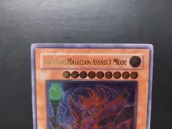 Yugioh - Arcanite Magician/Assault Mode CRMS-EN021 Ultimate Rare 1st Edition - Image 2