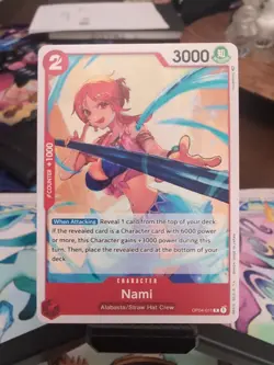 One Piece TCG - Nami - Kingdoms of Intrigue - OP04-011 - NM - Image 1