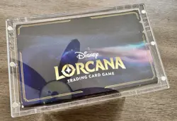 Disney Lorcana The First Chapter Illumineer’s Trove W/ Acrylic Case NEW SEALED✅ - Image 2