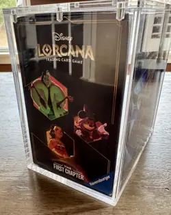 Disney Lorcana The First Chapter Illumineer’s Trove W/ Acrylic Case NEW SEALED✅ - Image 3