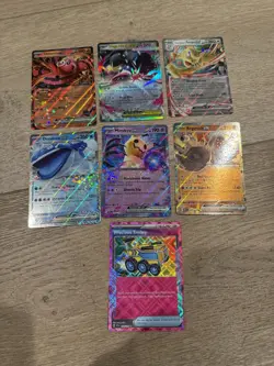 Pokemon Ex Card Lot of 7 Cards Holo Rare NM - Image 3