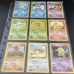Vintage ⭐Complete Pokemon Base Set Common Uncommon Cards 1999⭐Pokemon Base set - Image 5