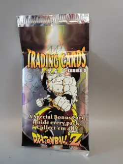Dragon BallZSeries 3 1999 New 6 Trading Cards; 5 regular, 1 Special Bonus Dbz - Image 1