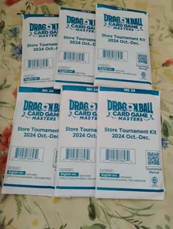 Dragon Ball Super Card Game Masters Store Tournament Kit 2024 Oct-Dec x6 Sealed - Image 1