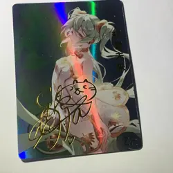 Hatsune Miku DIVA IDOL Signed ACG Goddess Story Anime Waifu Girl Card - Image 1