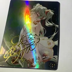 Hatsune Miku DIVA IDOL Signed ACG Goddess Story Anime Waifu Girl Card - Image 2
