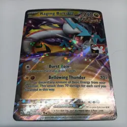 Raging Bolt Ex Pokemon Prize Pack Series 5 Promo Pokemon Card NM/LP Play Stamp - Image 1